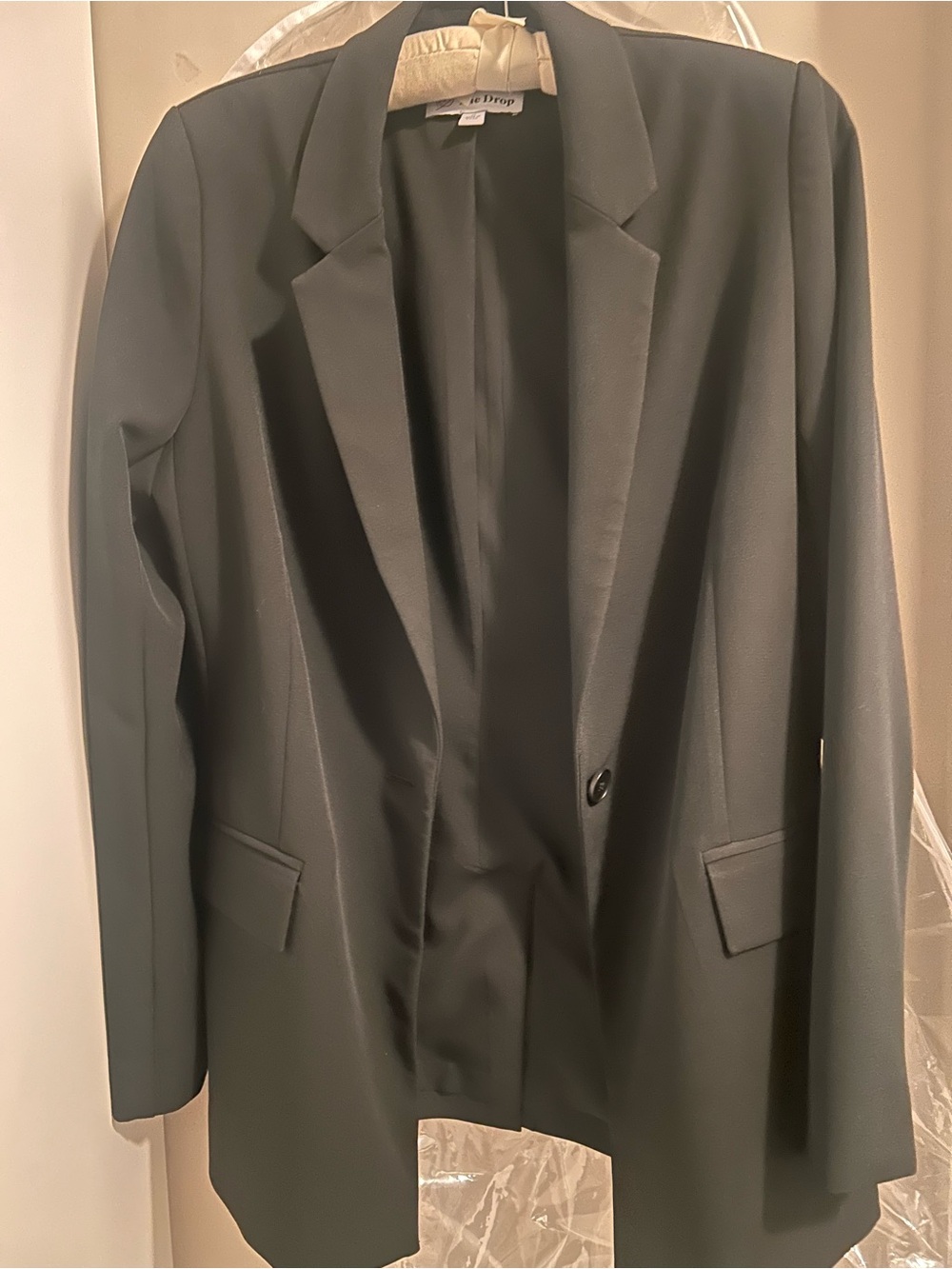 The Drop Women's Black Blazer